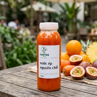 Nước Ép Mix Vị (Cam Cà Rốt, Cam Táo Chanh Leo, Táo Dứa)