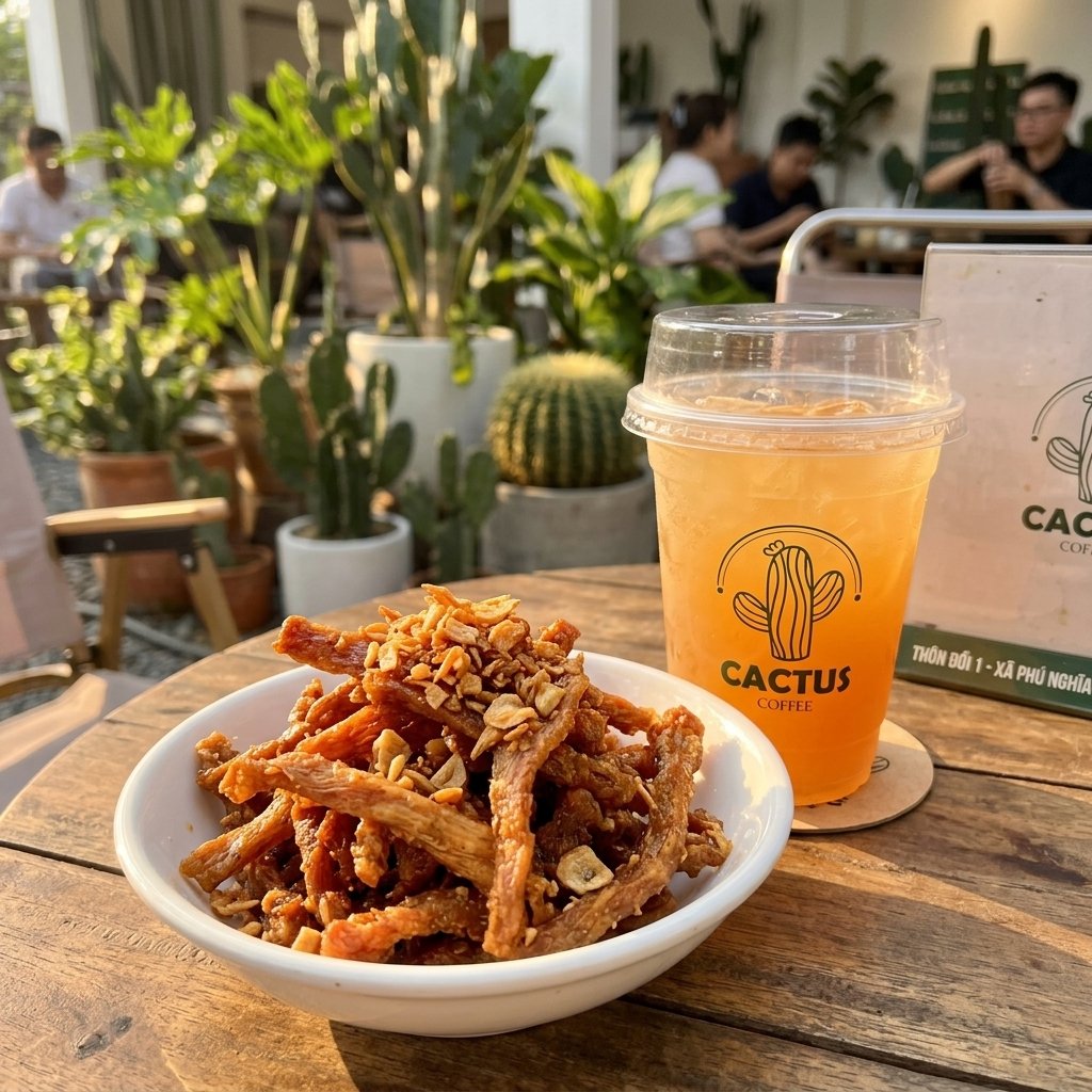 Khô Heo Cháy Tỏi