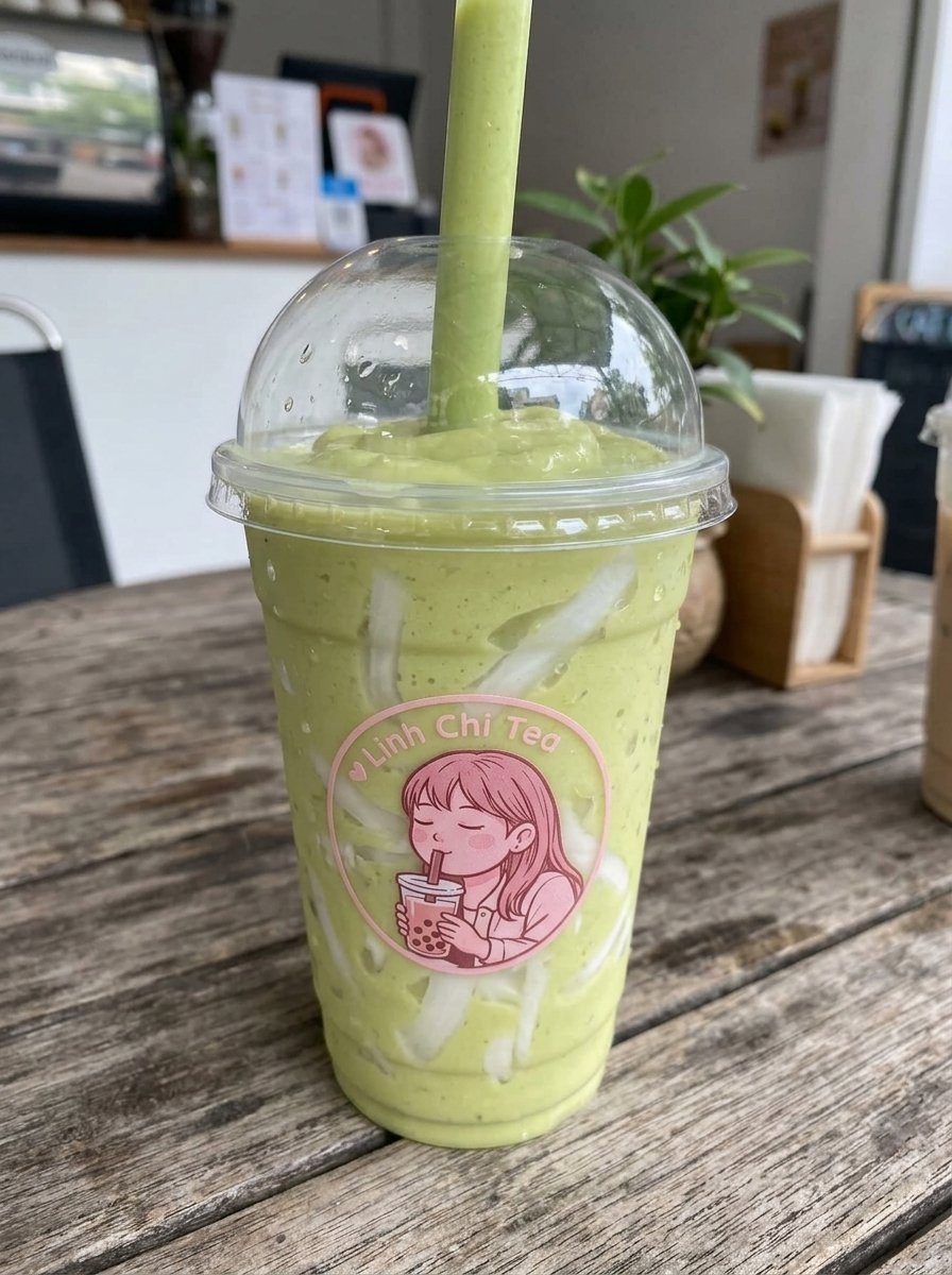 Bơ già dừa non