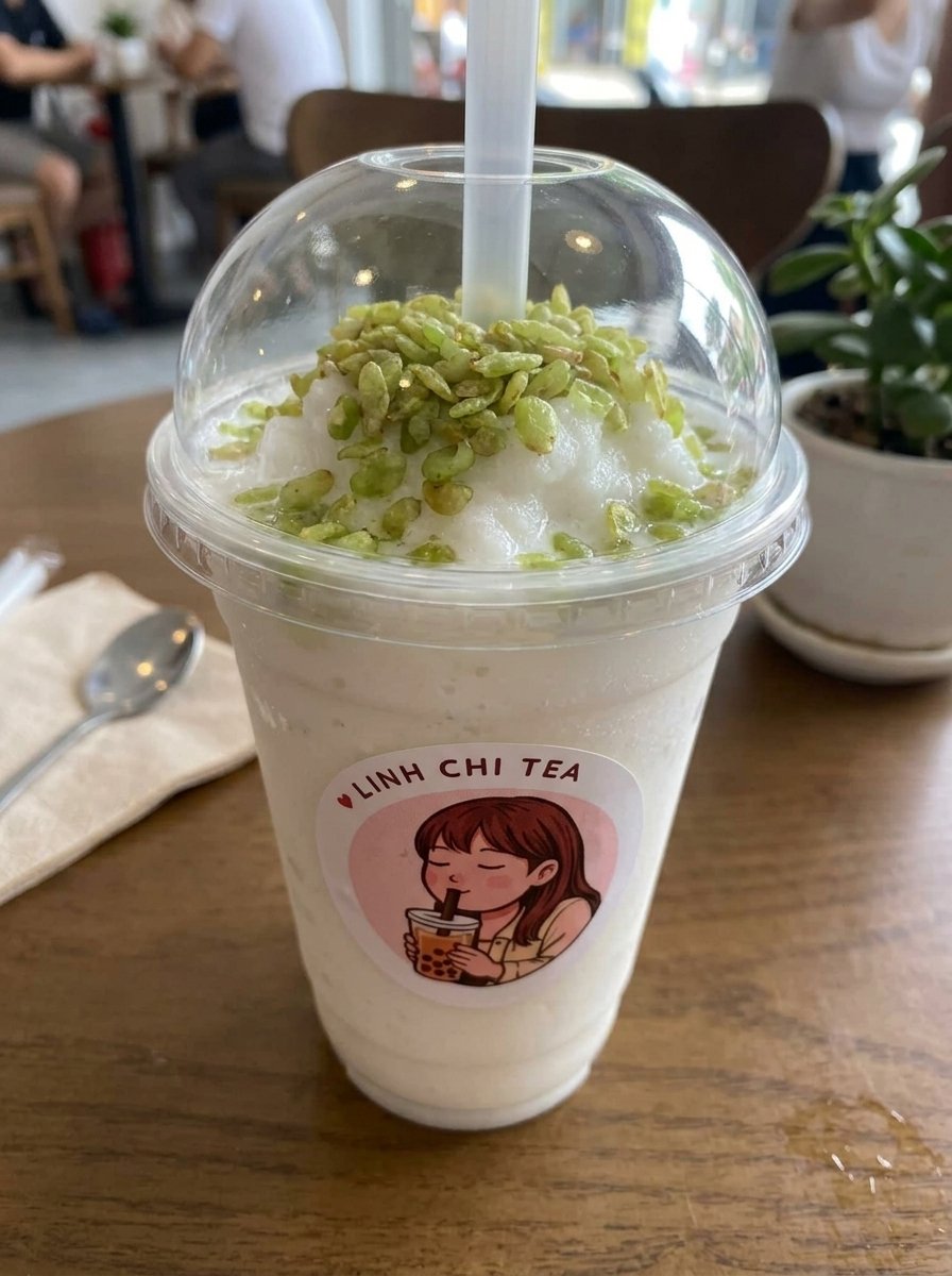 Cốt dừa cốm xay