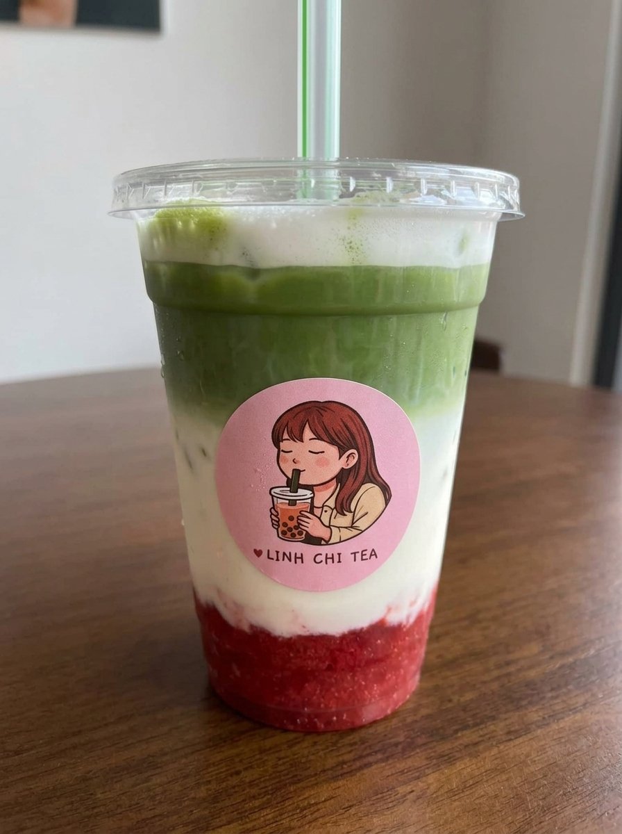 Matcha dâu tây