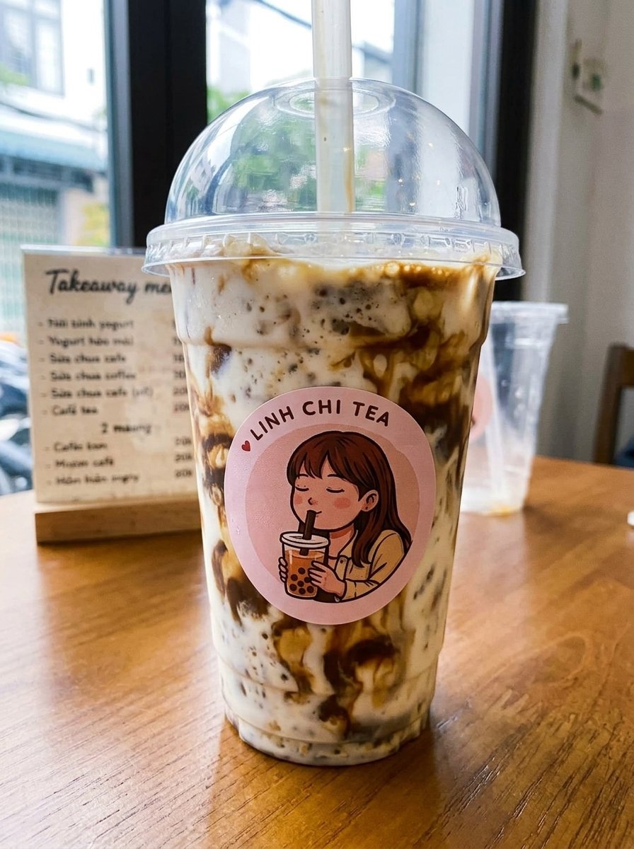 Sữa chua cafe