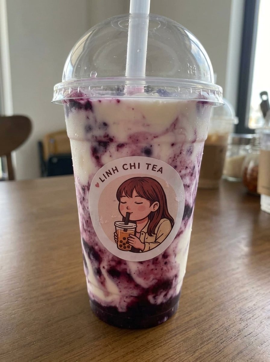 Sữa chua việt quất