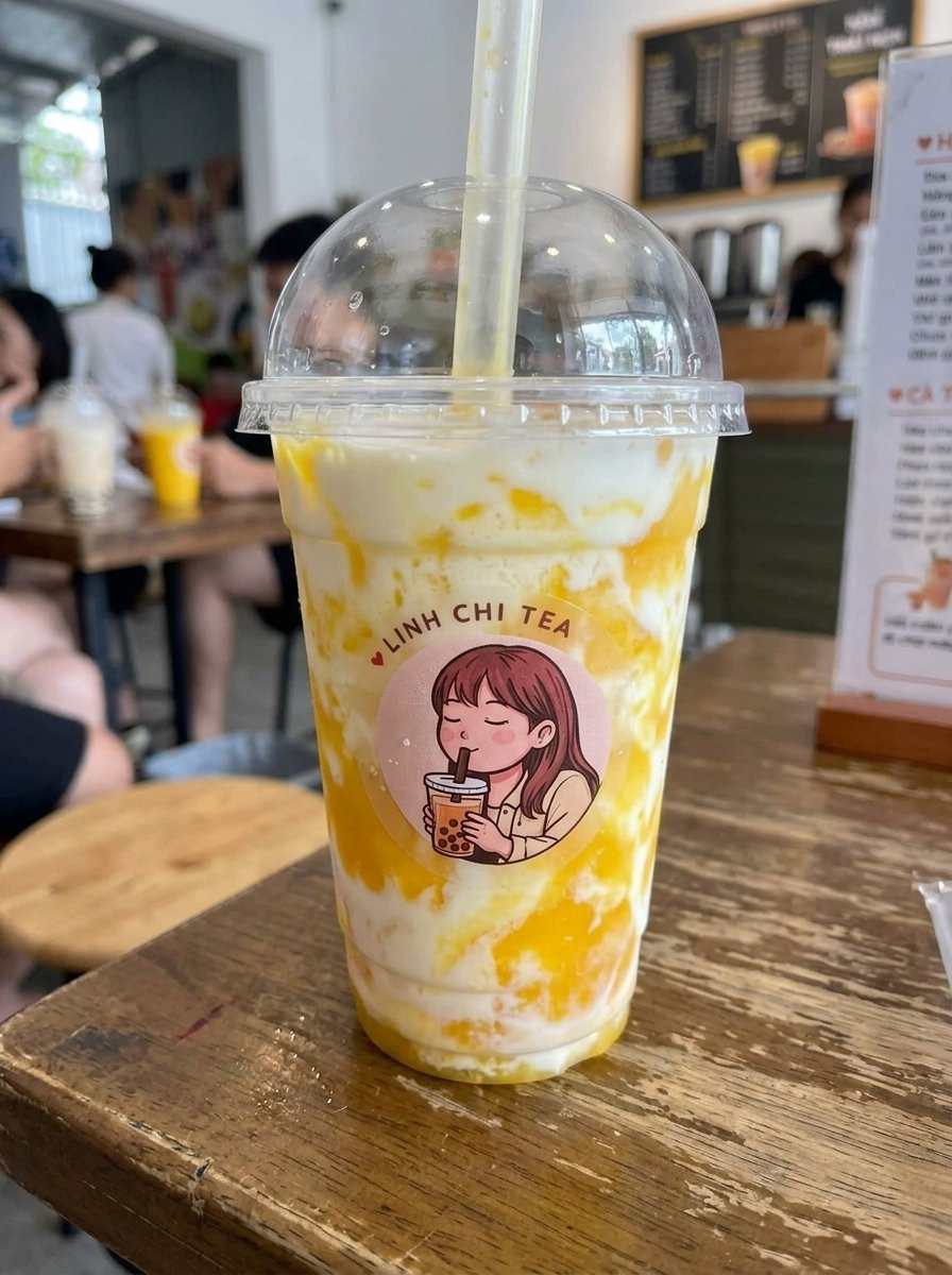 Sữa chua xoài thơm