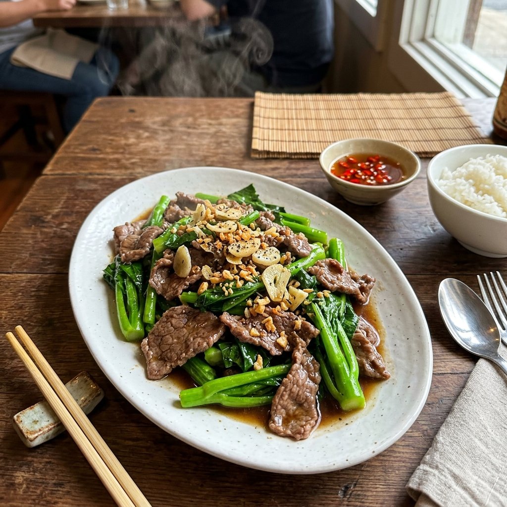 Bò Xào Cải