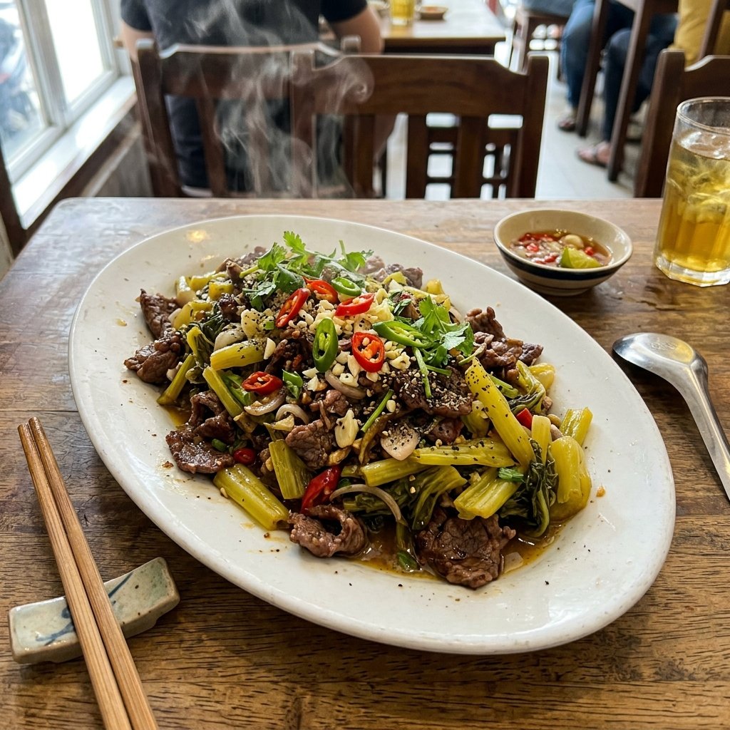 Bò Xào Dưa