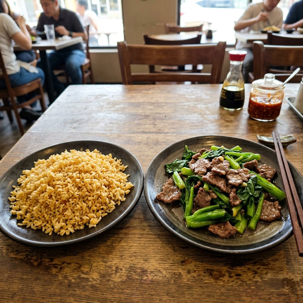 Cơm Rang Cải Bò