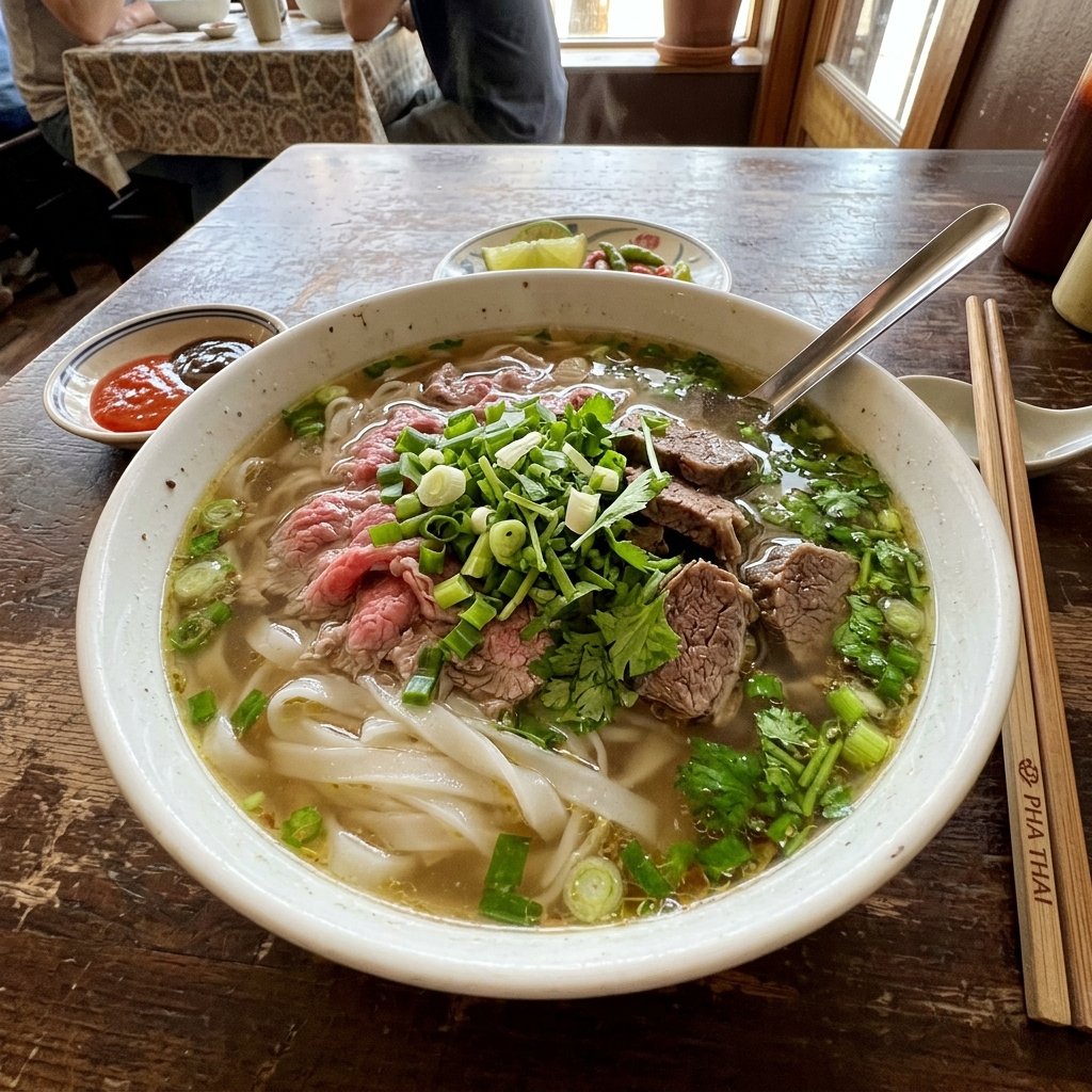 Phở Bò Tái Chín