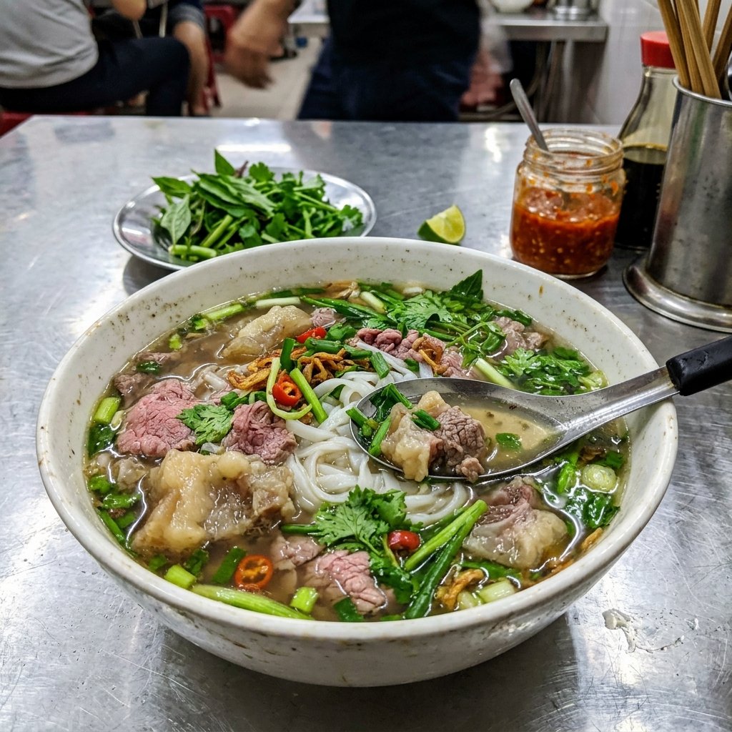 Phở Bò Tái Gầu