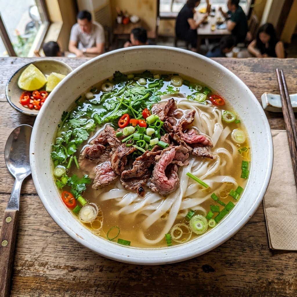 Phở Bò Tái Lăn