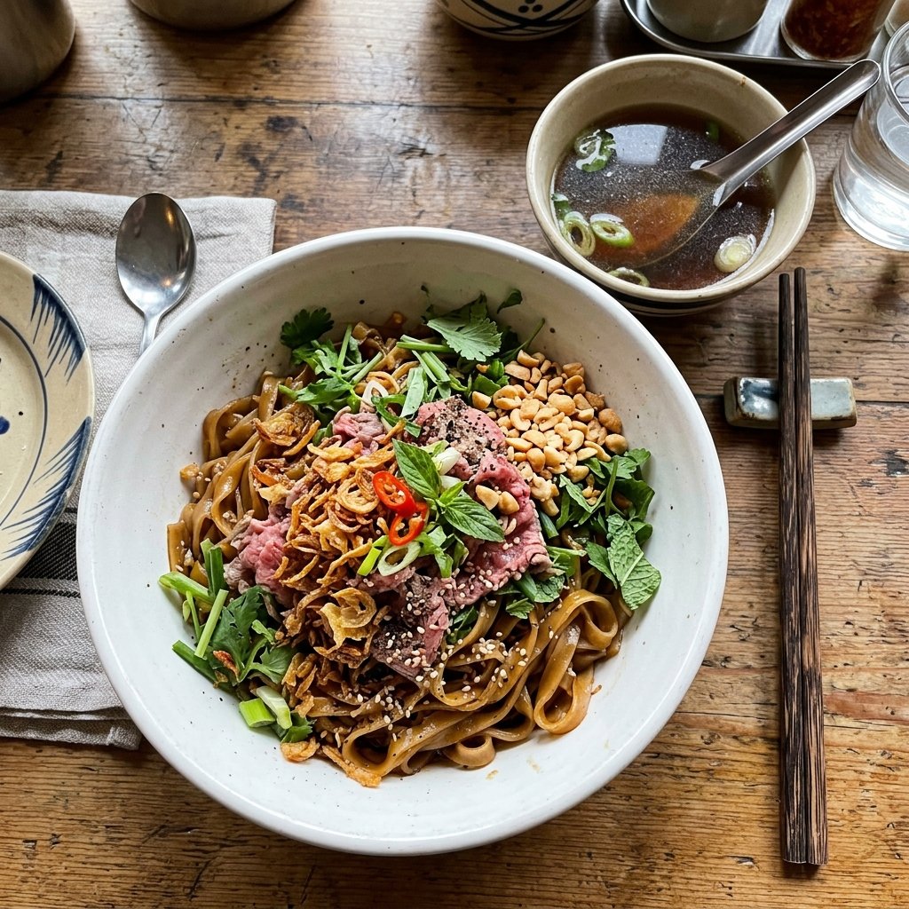 Phở Trộn Bò
