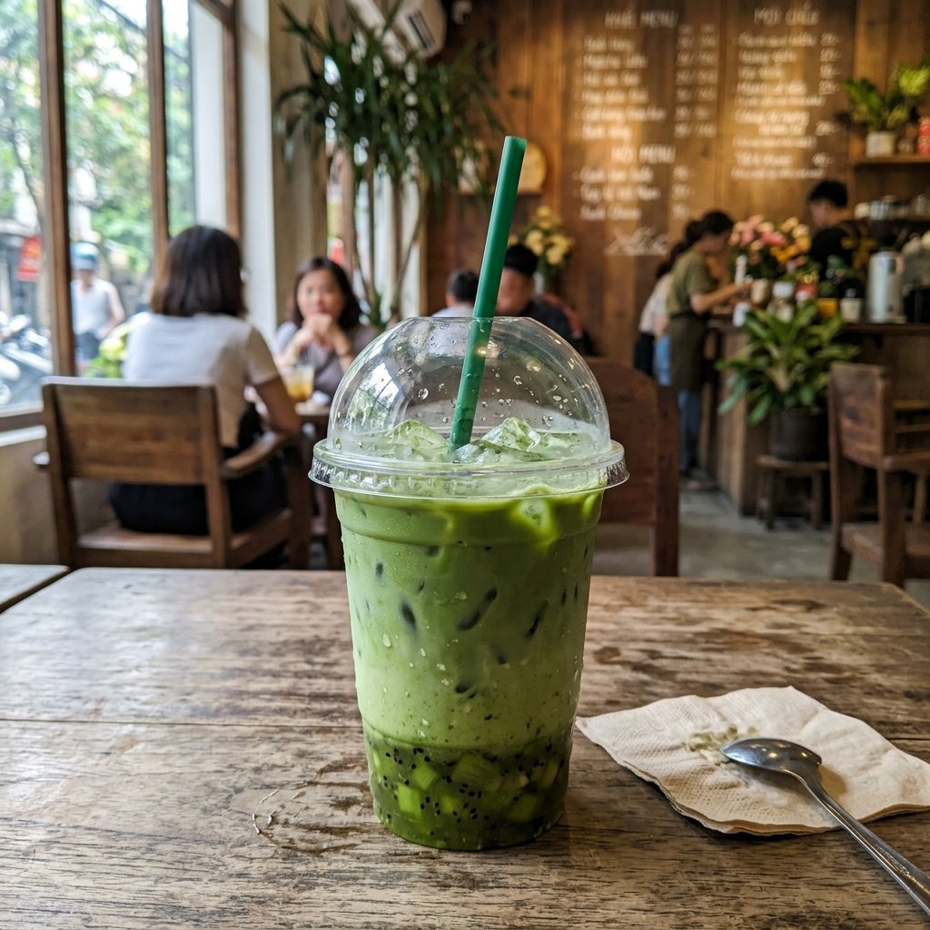 Matchalatte kiwi