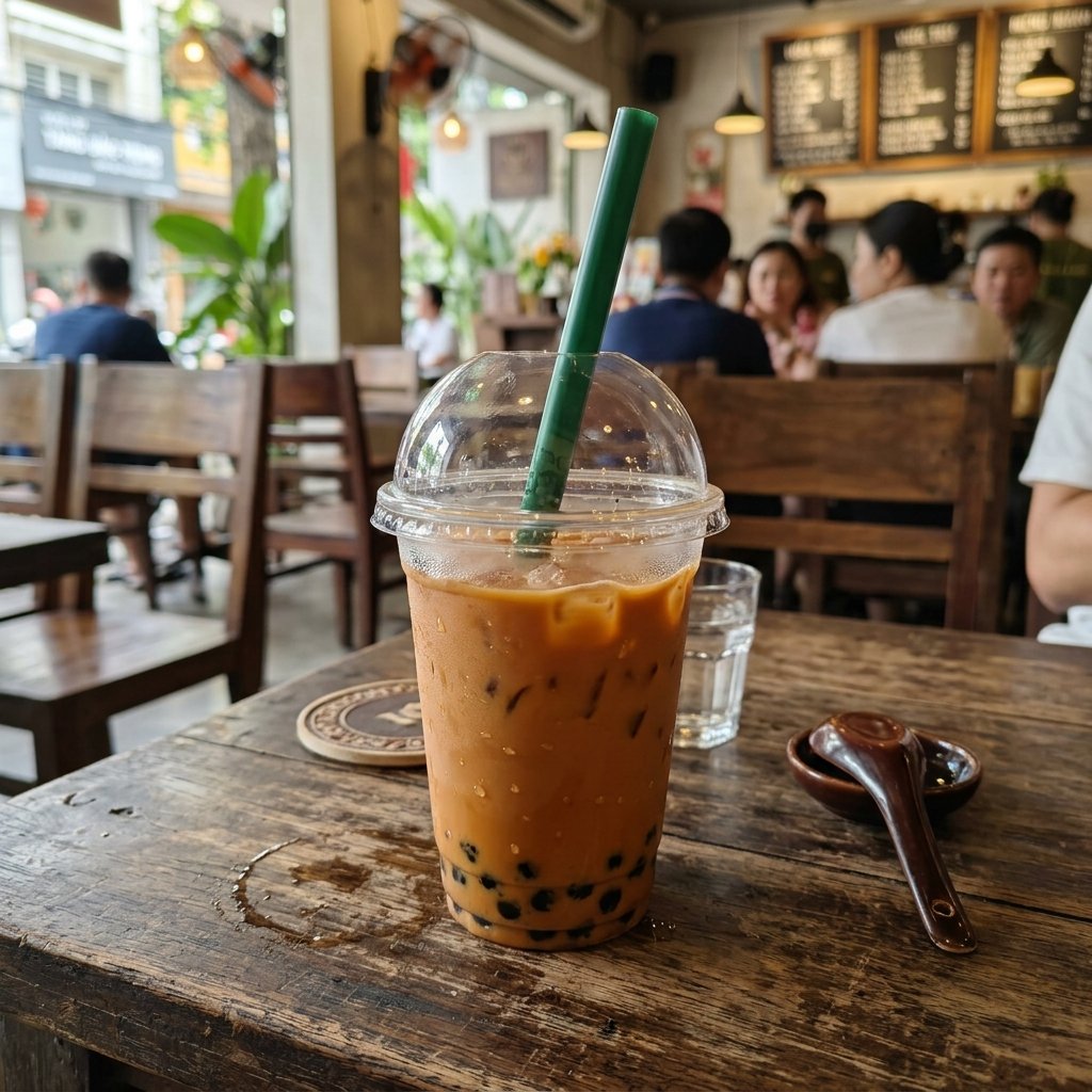 Hồng trà sữa