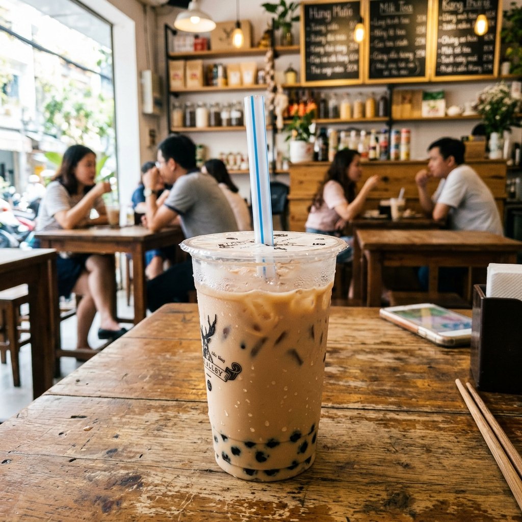 Trà sữa olong