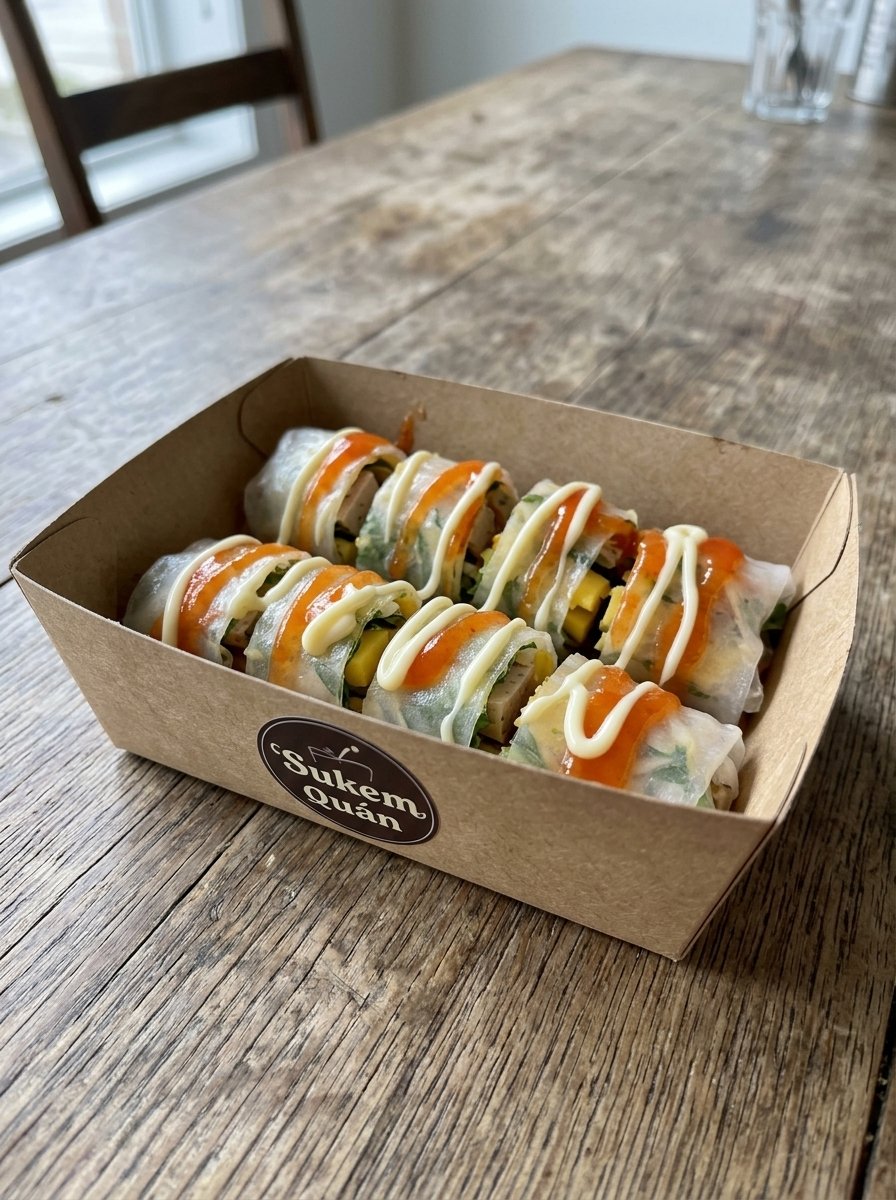 Bánh tráng cuộn