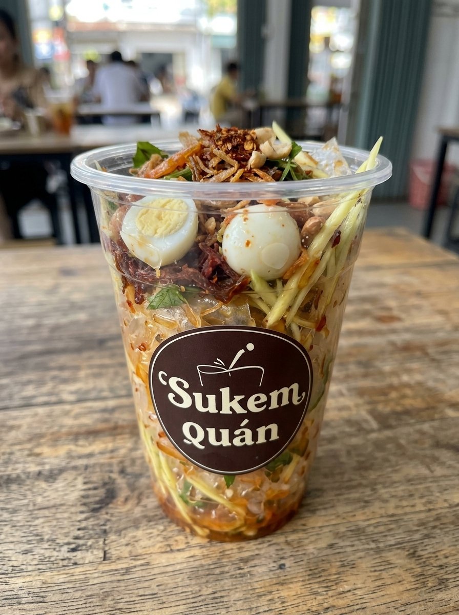 Bánh tráng trộn