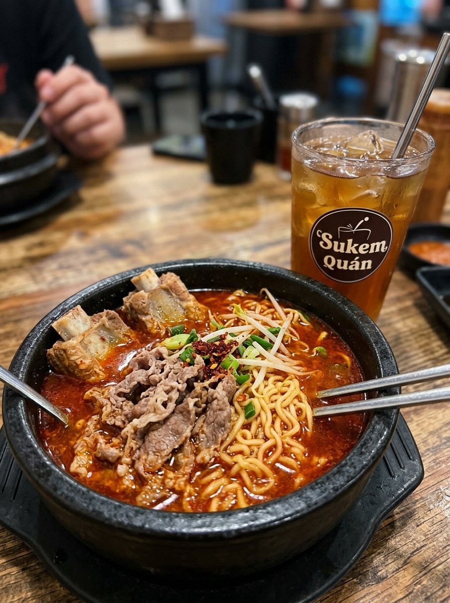 Mỳ cay bò + sụn