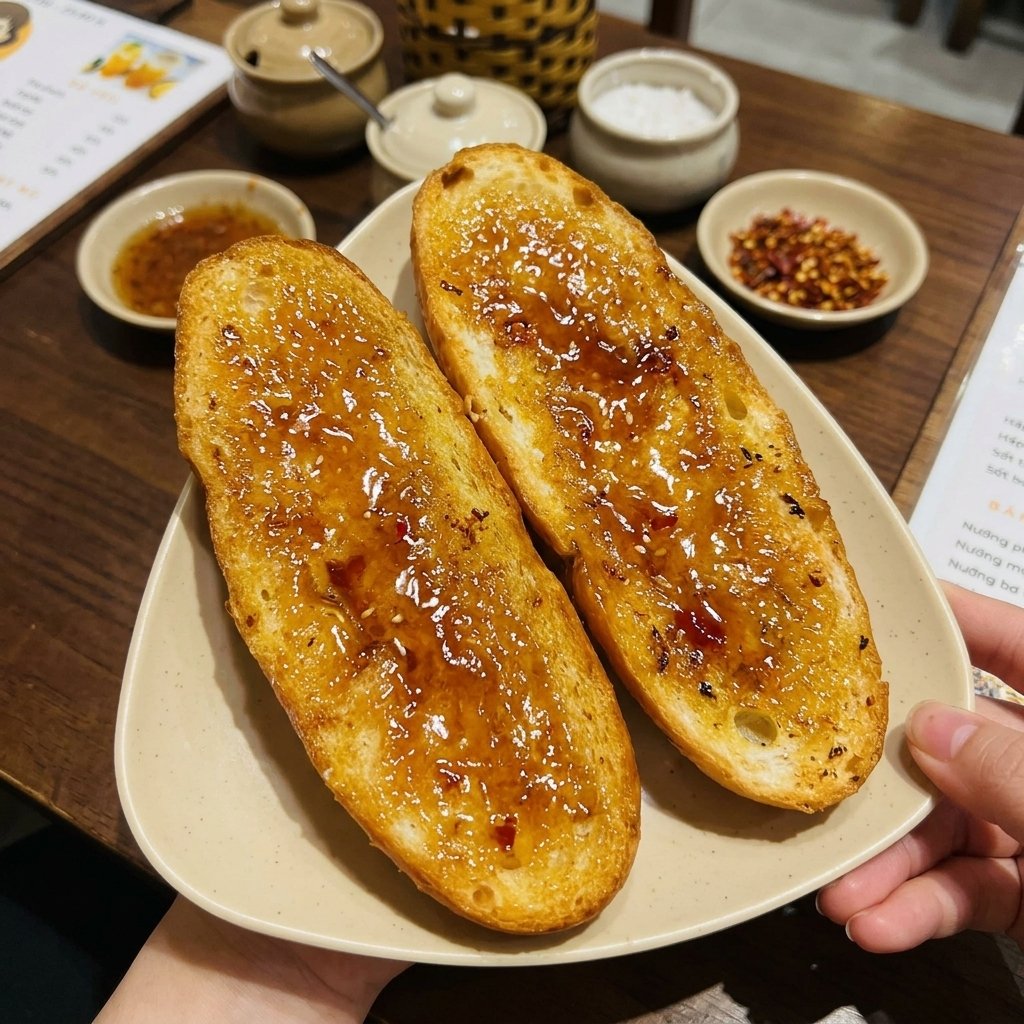 Bánh mì nướng mật ong