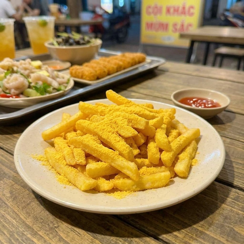 Khoai tây lắc phô mai