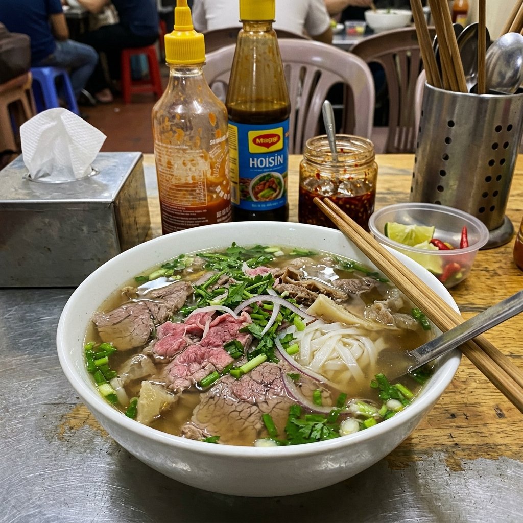 Phở tái nạm